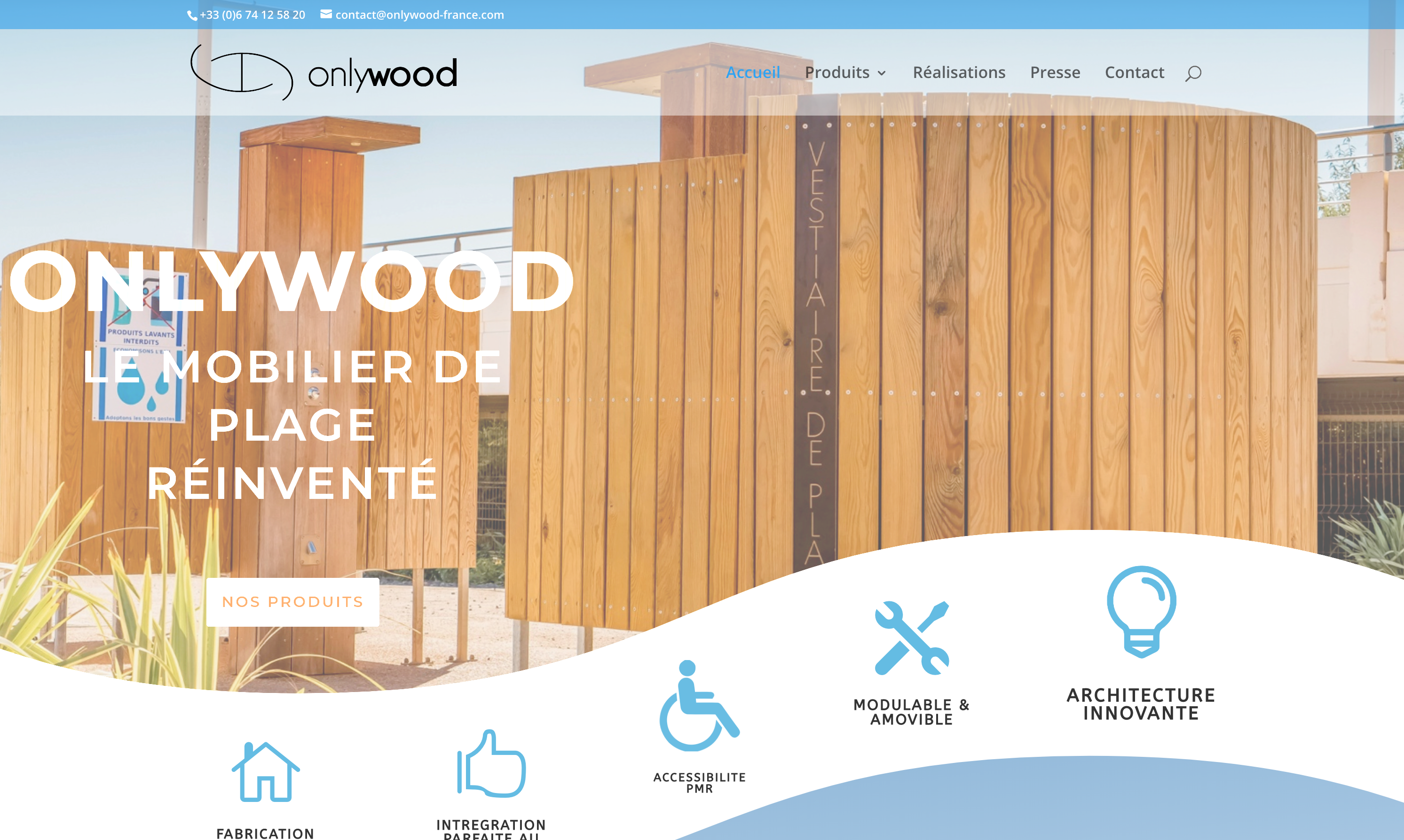 Onlywood Website